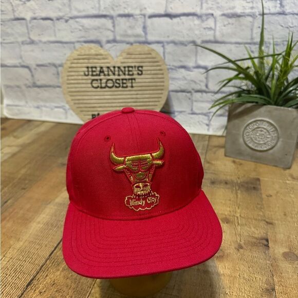 Chicago Bulls Windy City Mitchell & Ness SnapBack One Size - Picture 2 of 9